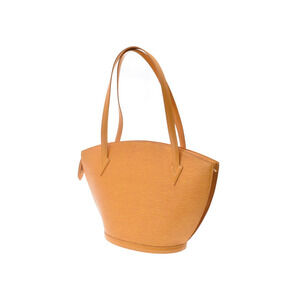 Louis Vuitton Jacques Bag Shoulder Yellow Leather Saint Shopping Epi